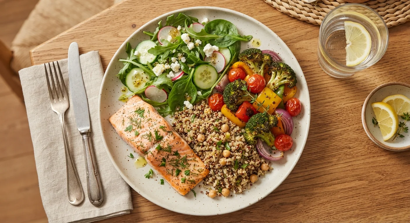 Building a Balanced Plate Without Counting Every Calorie