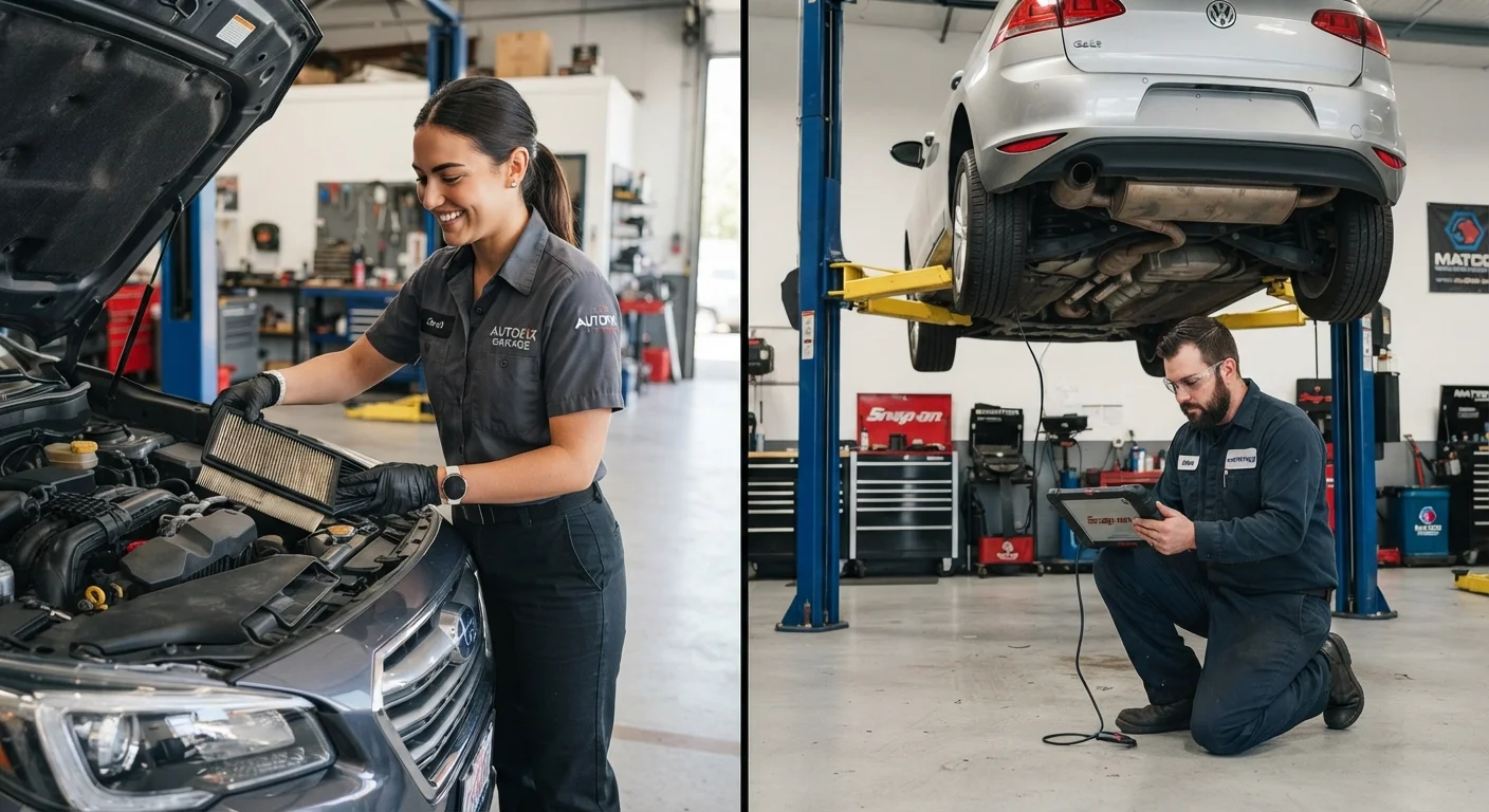 DIY Car Maintenance vs. Taking It to a Mechanic