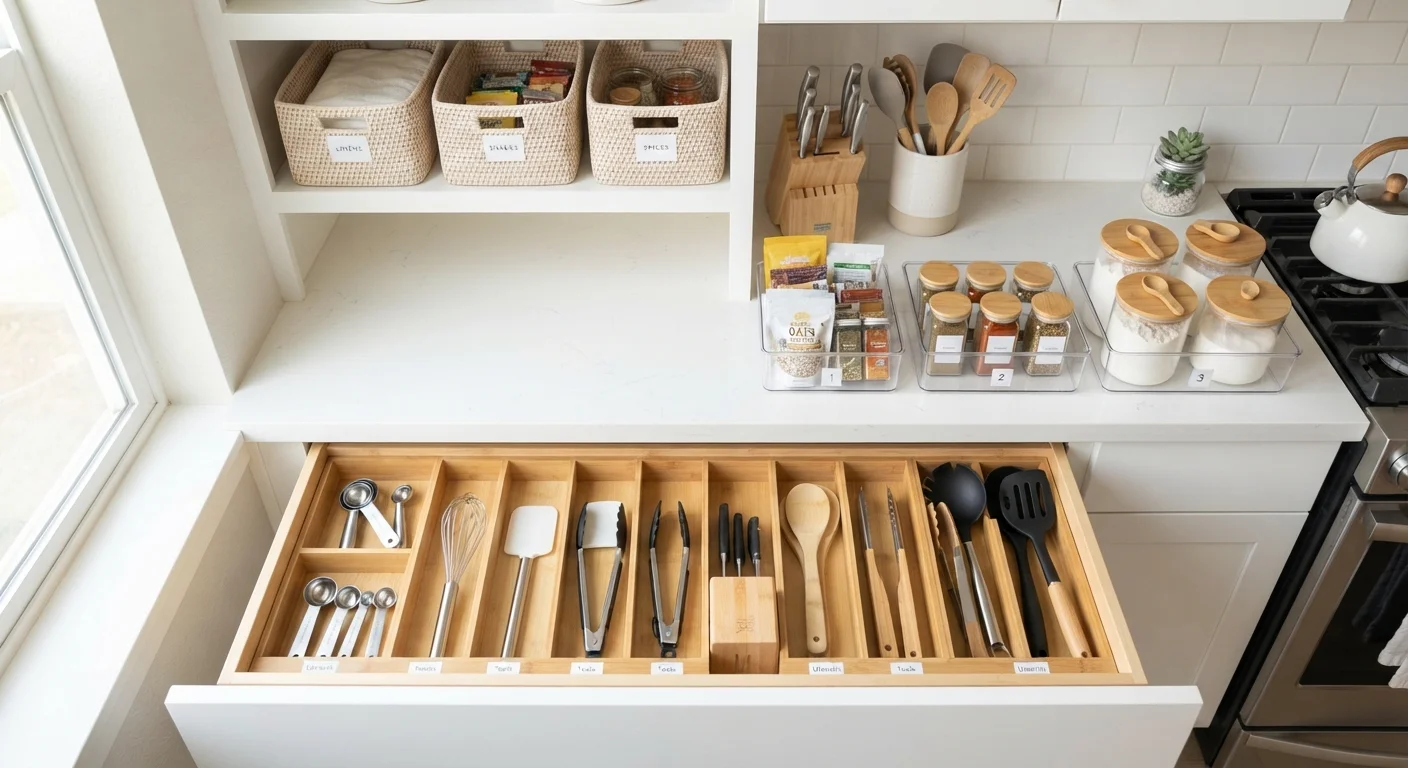Drawer Dividers, Bins, and Baskets: What Each Container Does Best
