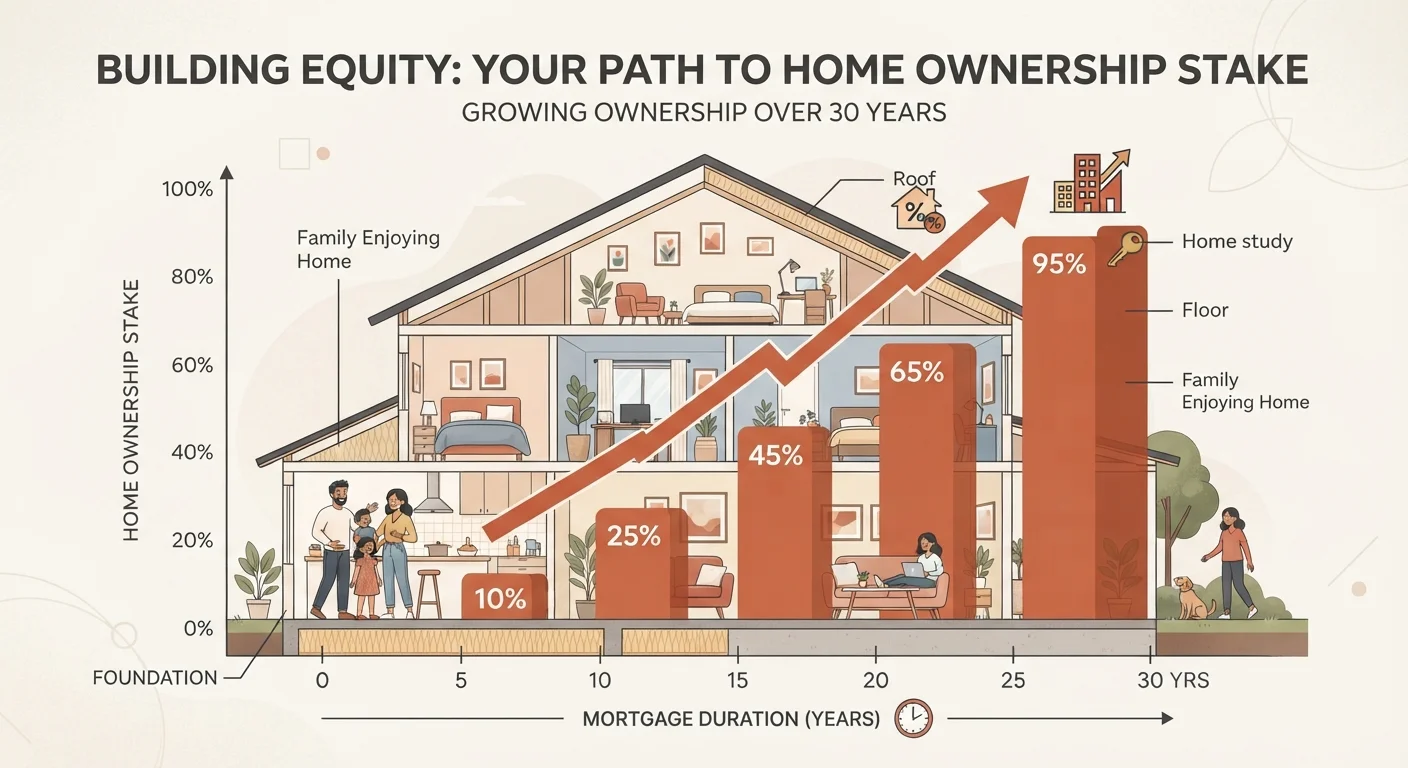 From Mortgage Payments to Ownership Stake: How Equity Accumulates