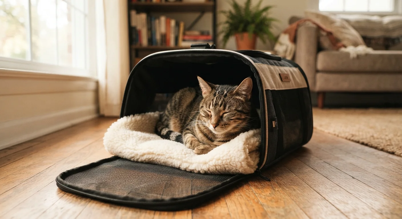 Getting a Cat Comfortable with a Carrier