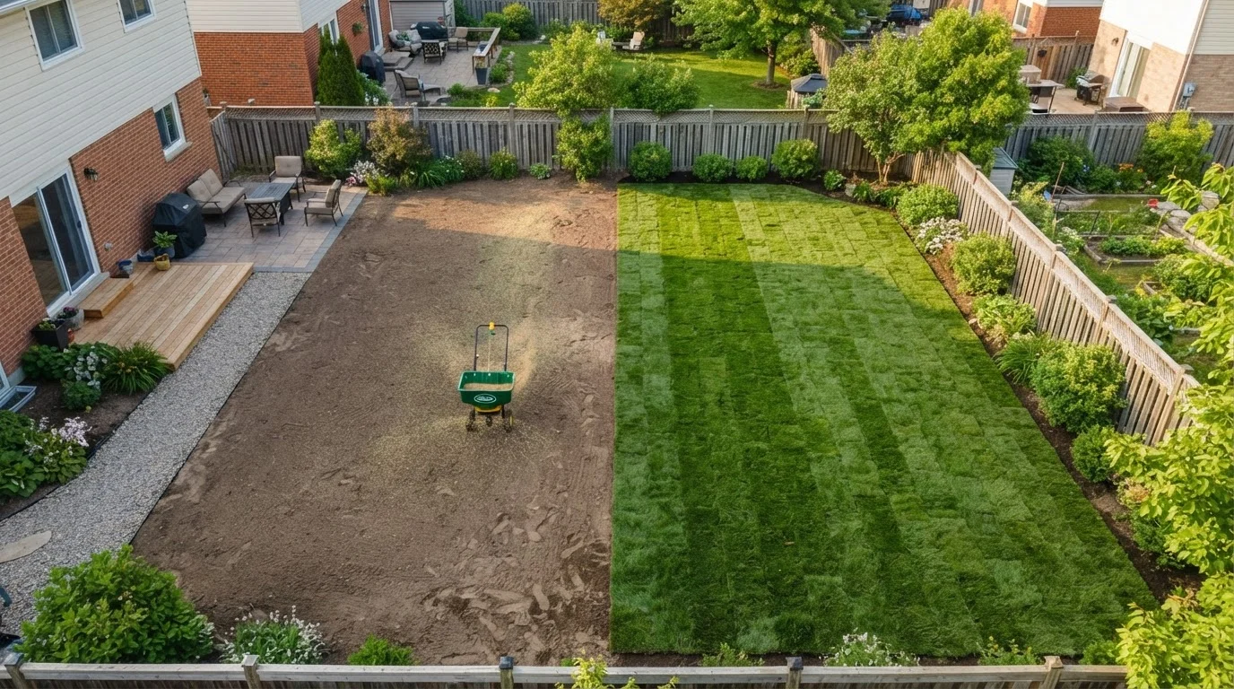 Grass Seed or Sod: Which One Actually Makes Sense for Your Yard?