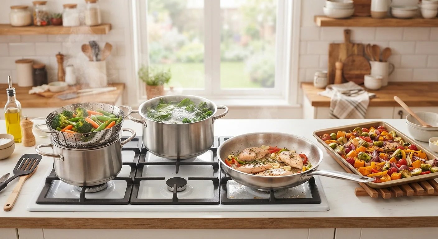 How Cooking Methods Change the Nutritional Value of Food