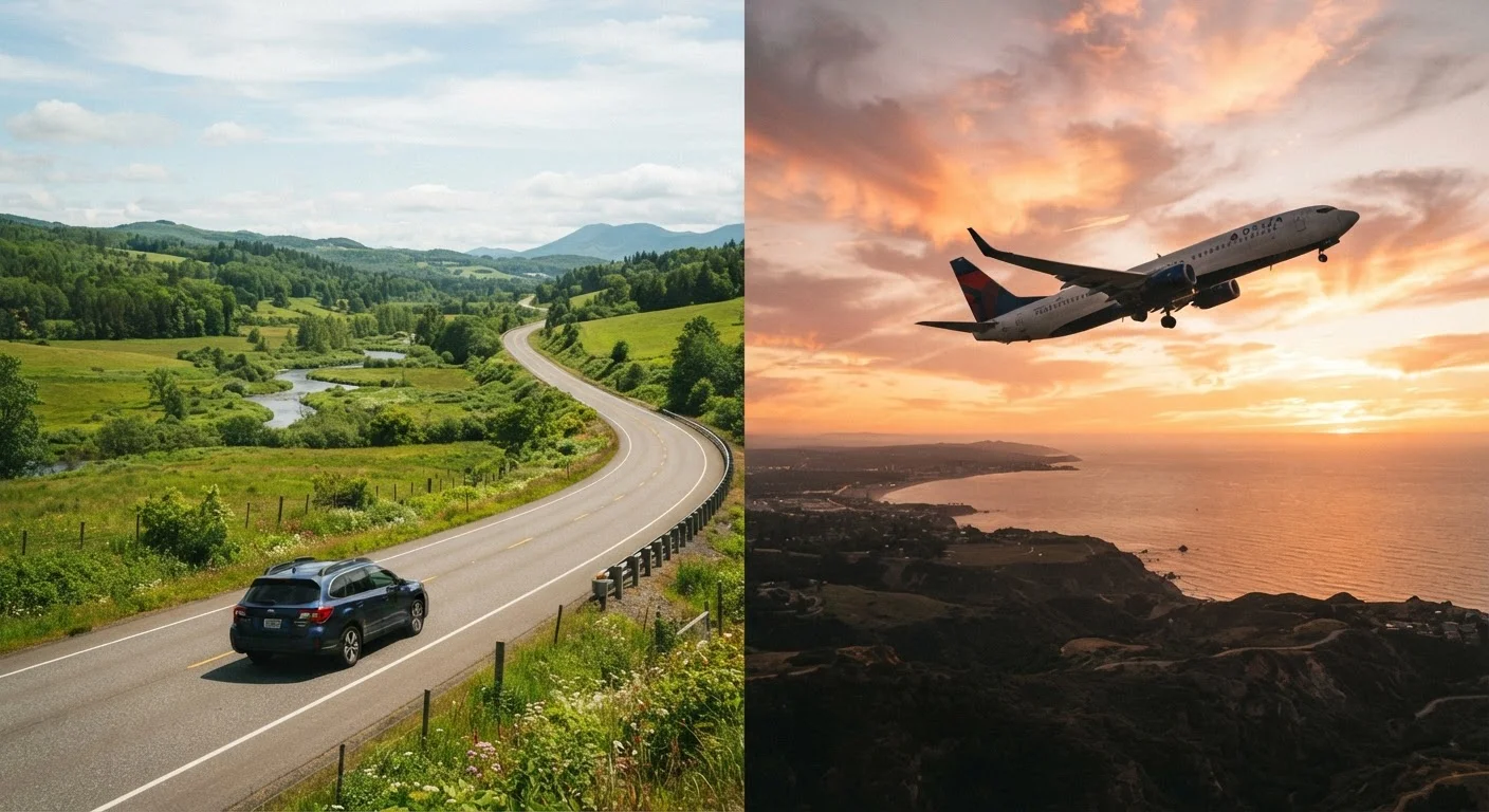 Road Trips vs. Flying: Which Makes More Sense for a Short Weekend Away