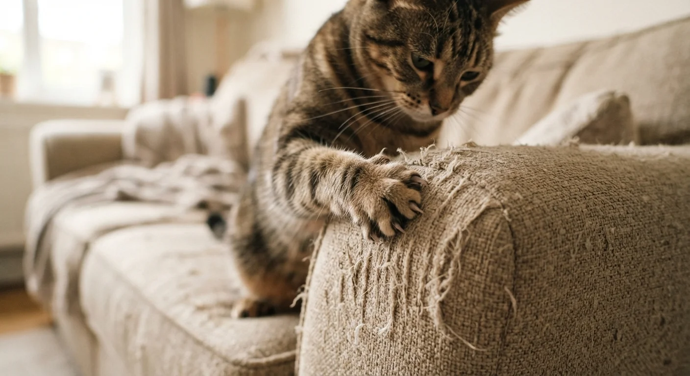 Scratch Marks on the Sofa: Why Cats Do It and What Actually Helps