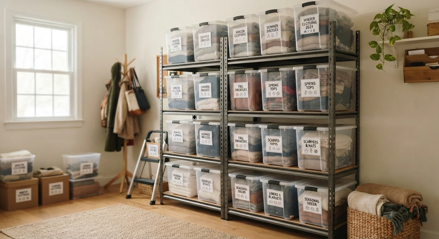 Seasonal Organization: Rotating What You Own Without Chaos