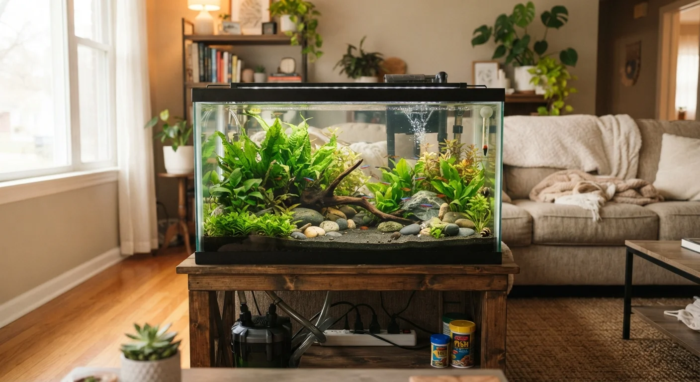 Setting Up a Fish Tank for the First Time