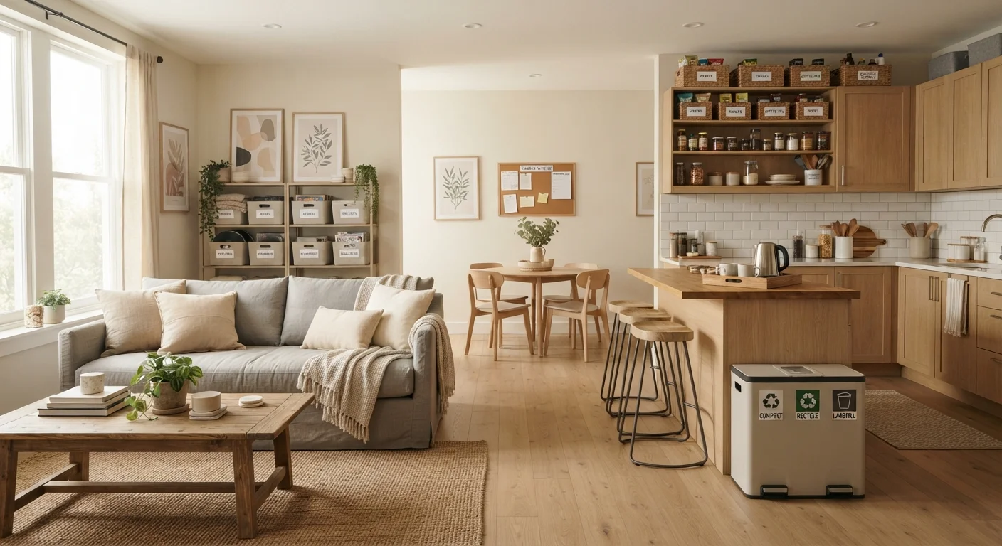 Shared Spaces, Different Habits: Organizing Homes with Multiple Adults