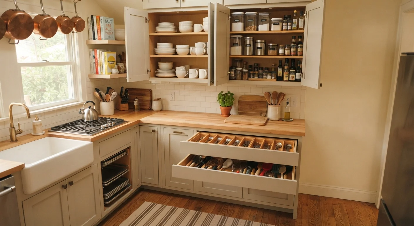 Small Kitchen, Smart Storage: Making the Most of Limited Cabinet Space