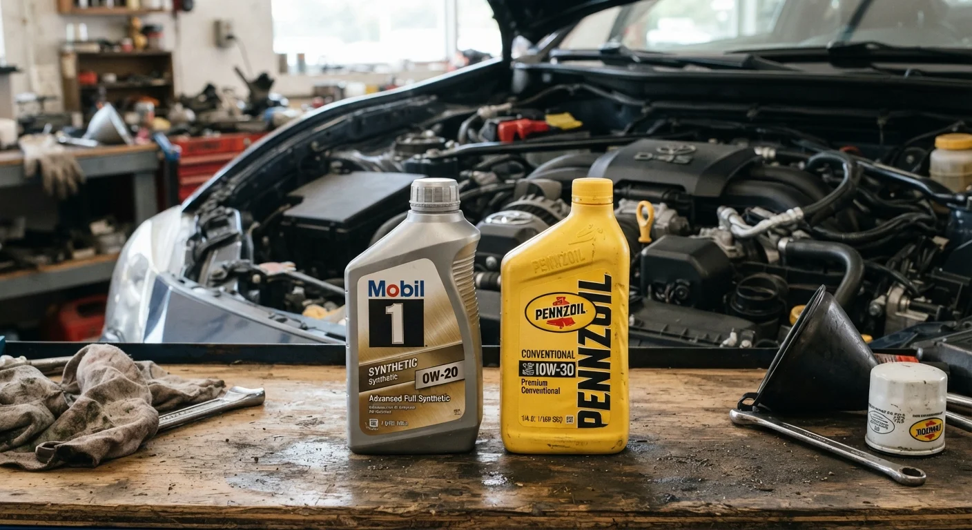 Synthetic vs Conventional Motor Oil