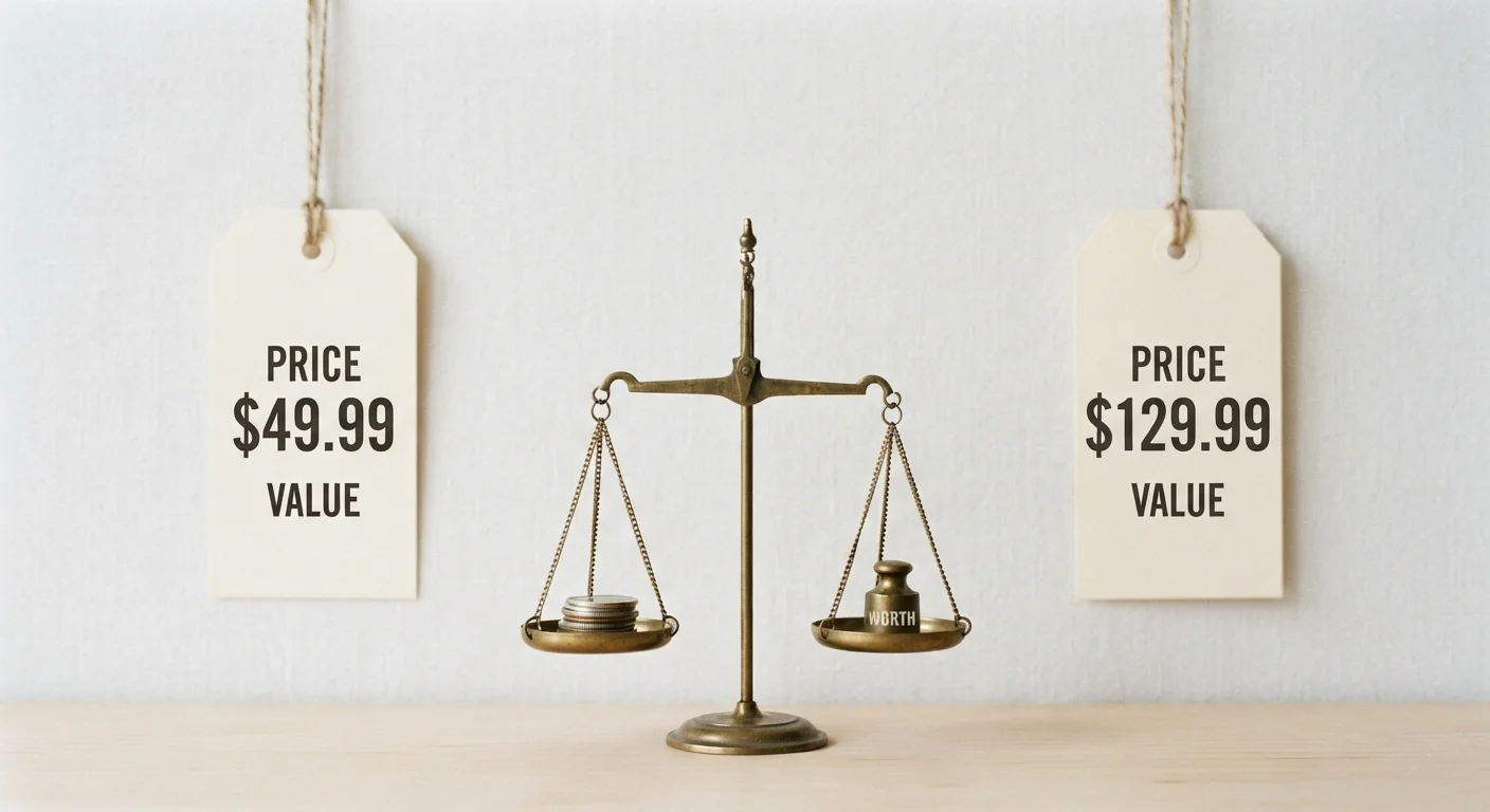 The Real Difference Between Price and Value (And Why It Changes Everything)